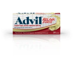 Hot Advil Reliva liquid caps 400mg