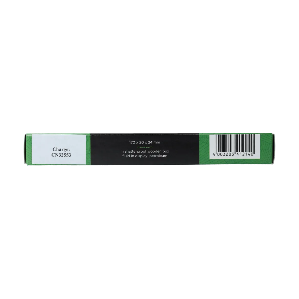 Agatha s Bester Theewater thermometer houten doos