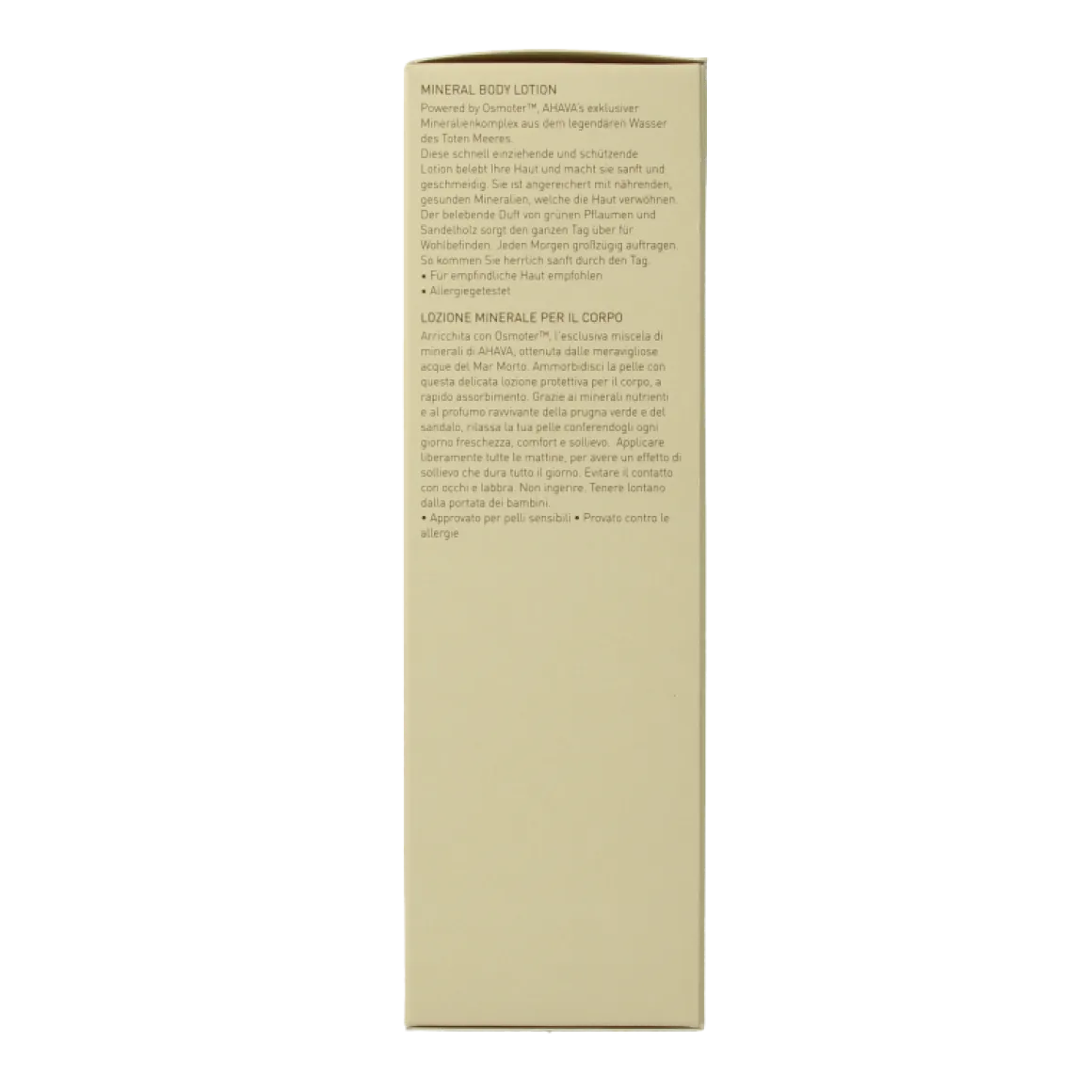 Ahava Mineral bodylotion