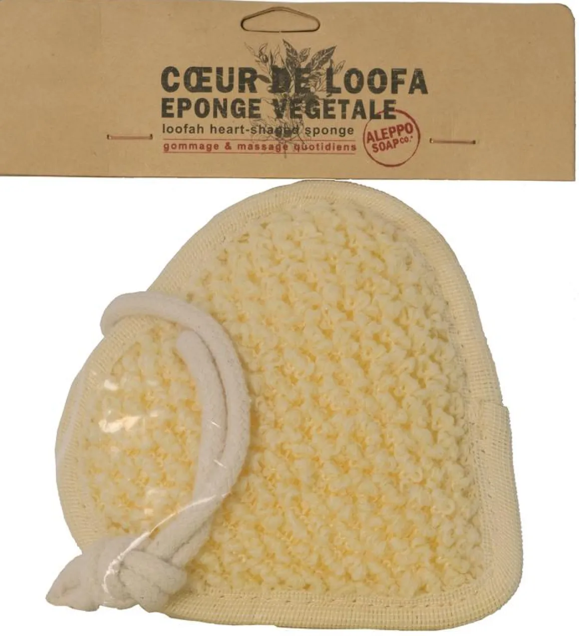 Aleppo Soap Co Loofa natuurspons hart