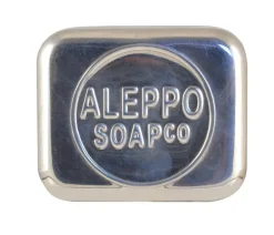 Aleppo Soap Co Zeepdoos aluminium leeg voor Aleppo zeep