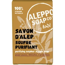 Aleppo Soap Co Zeep met zwavelbloem in doosje