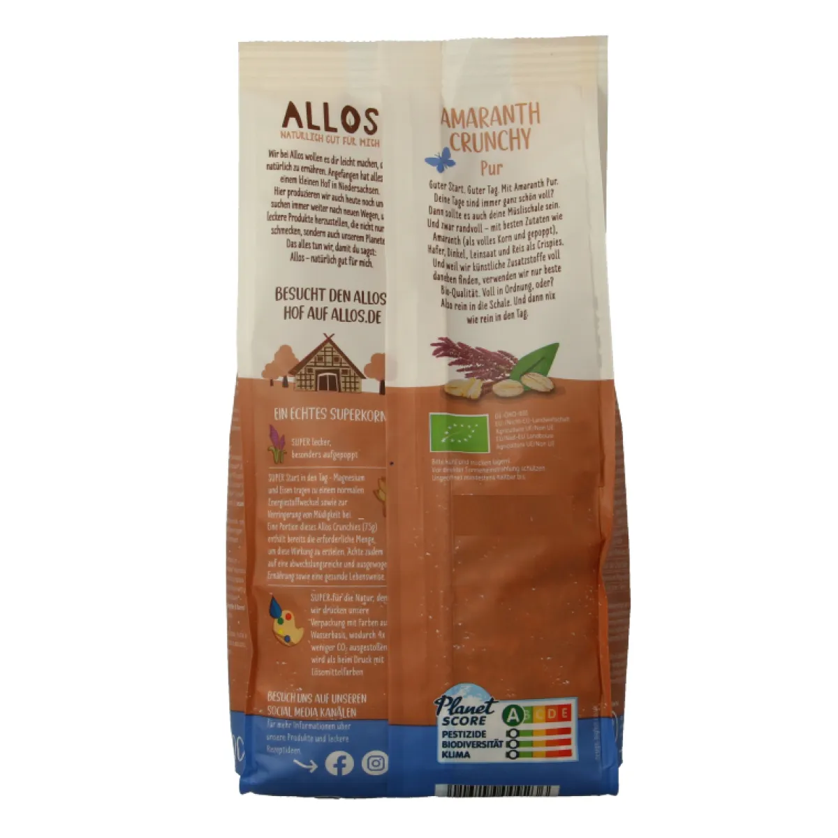Online Allos Crunchy amarant basic bio
