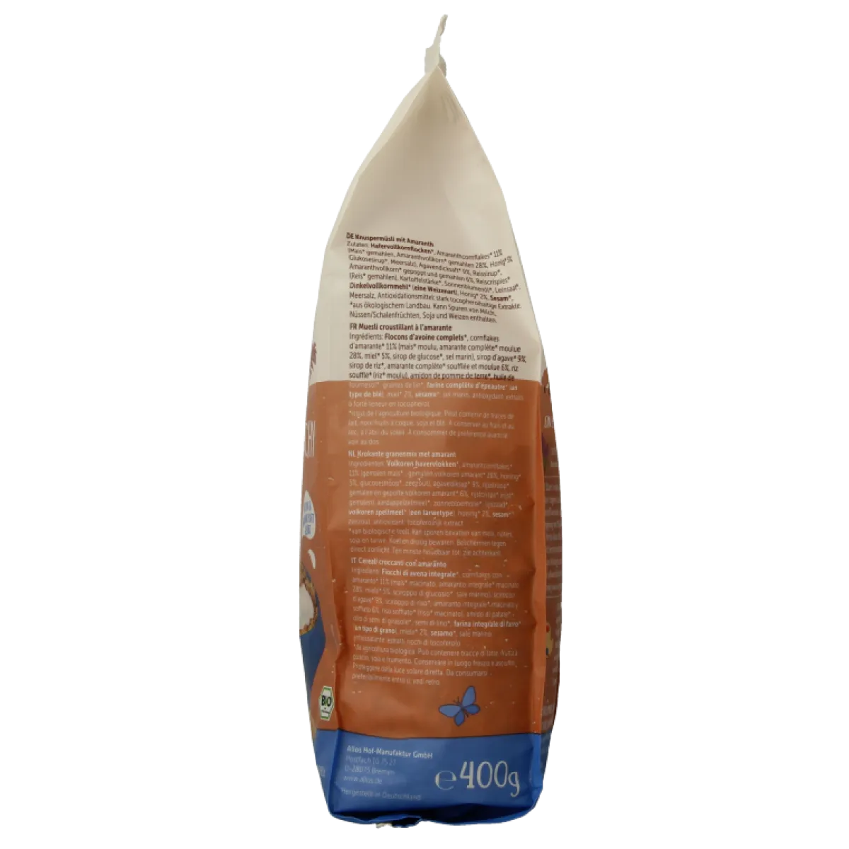 Online Allos Crunchy amarant basic bio