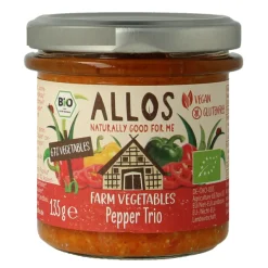 Allos Farm vegetables pepper trio bio