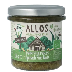 Allos Farm vegetables spinazie & pijnboompitten bio