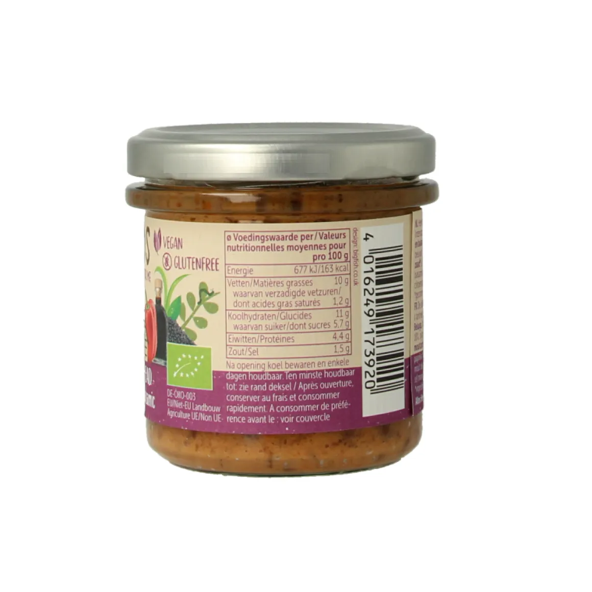 Allos Linzenspread beluga balsamico bio