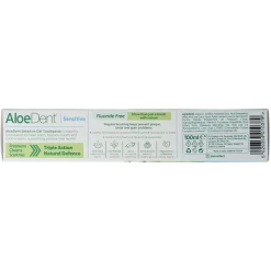 Aloe Dent Tandpasta aloe vera sensitive fluor free