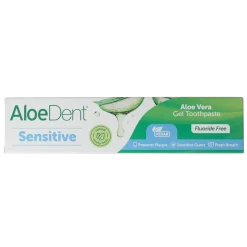 Aloe Dent Tandpasta aloe vera sensitive fluor free