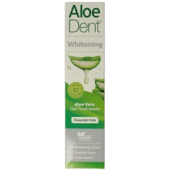 Aloe Dent Tandpasta aloe vera whitening fluor free