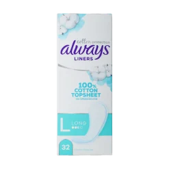 Always Dailies cotton protection inlegkruisjes large