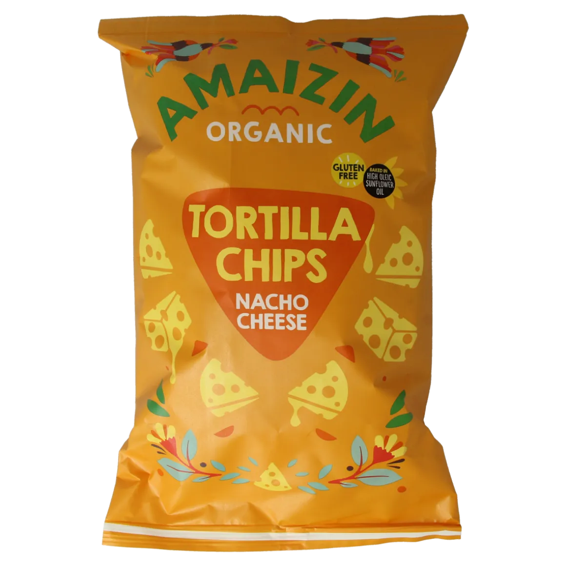 Amaizin Corn chips nacho bio