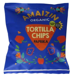 Discount Amaizin Tortilla chips paprika bio