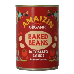 Hot Amaizin Witte bonen in tomatensaus bio