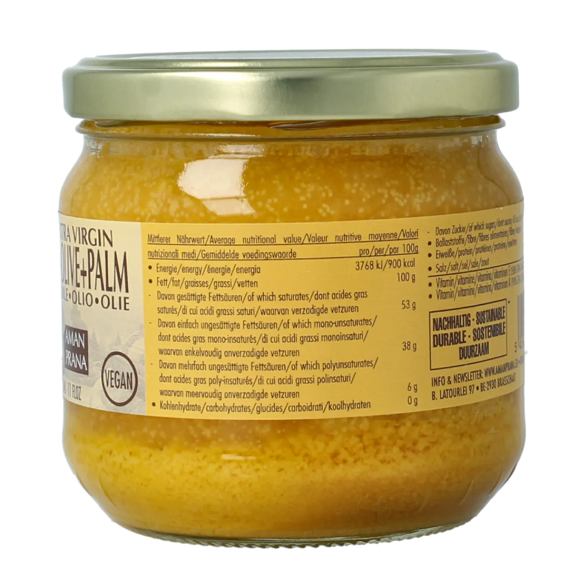 Outlet Amanprana Kokos-olijf-rode palm bio
