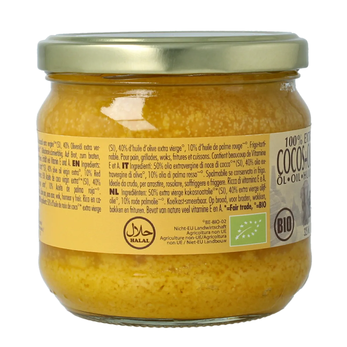 Outlet Amanprana Kokos-olijf-rode palm bio