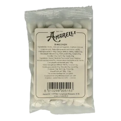 Clearance Amarelli Laurierdrop pepermunt wit zakje
