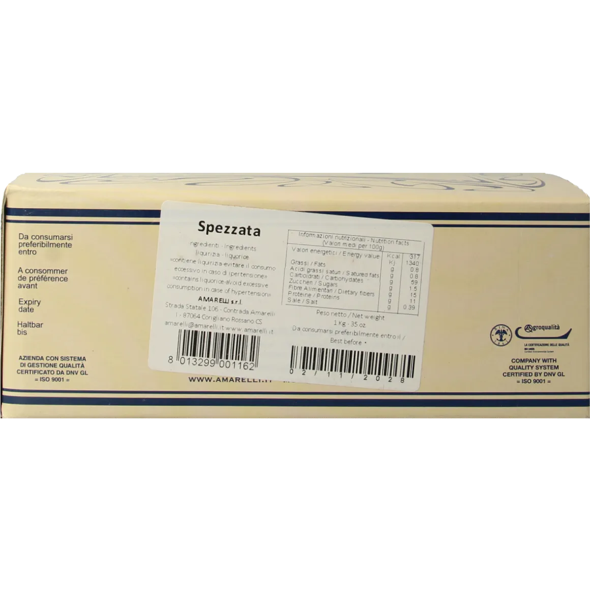Amarelli Laurierdrop spezzata/amerelli