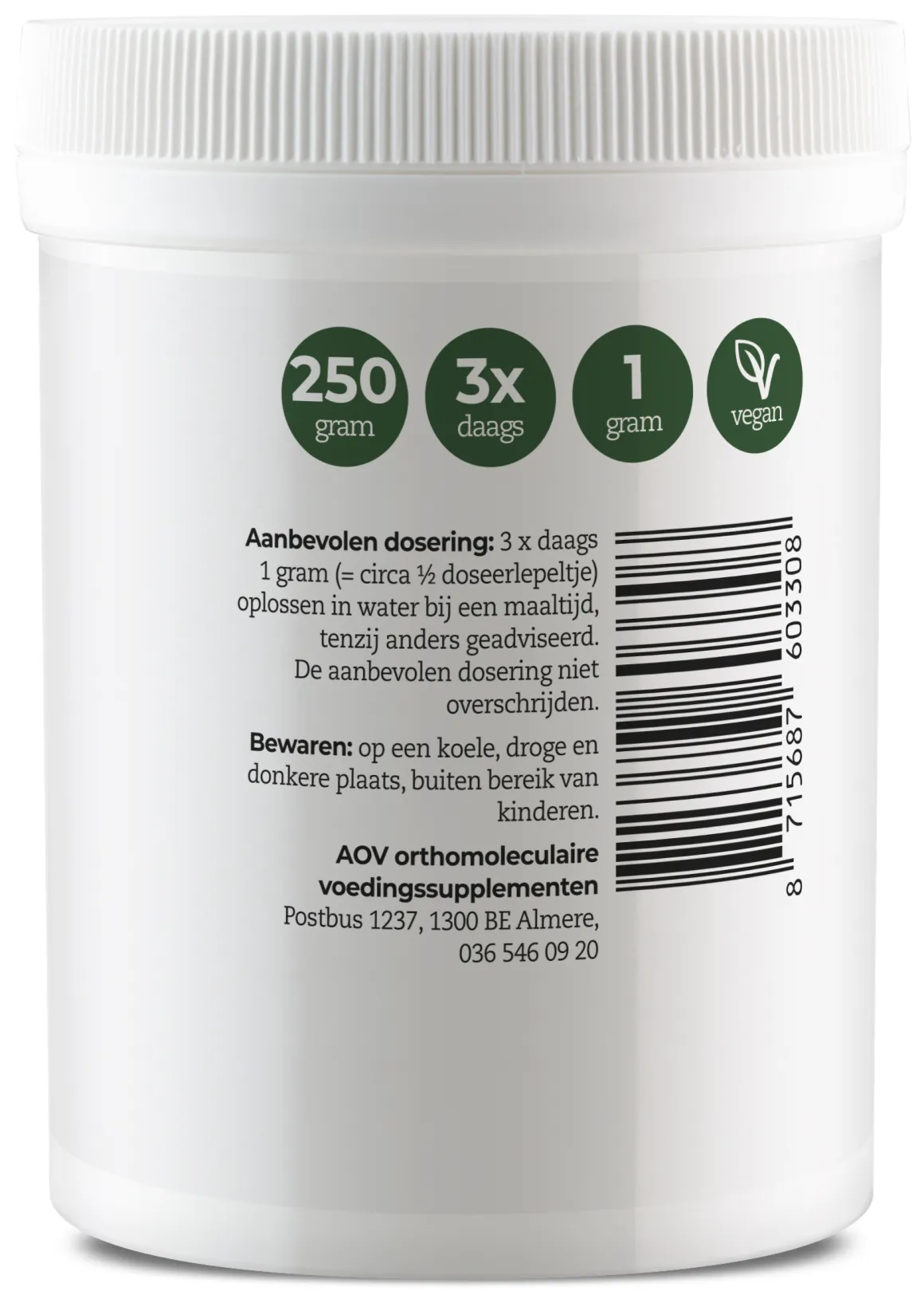 AOV 330 Vitamine C ascorbinezuur