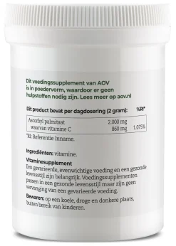 AOV 333 Vitamine C ascorbyl palmitaat
