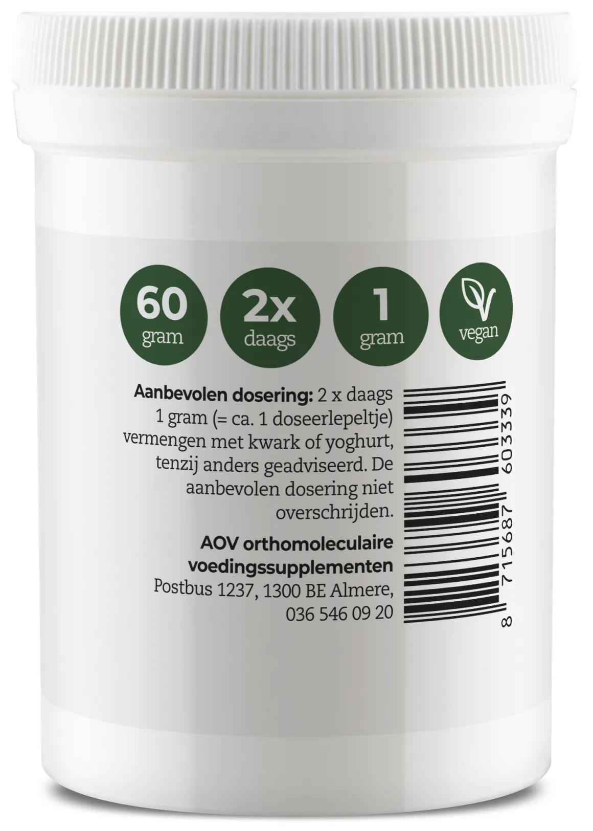 AOV 333 Vitamine C ascorbyl palmitaat