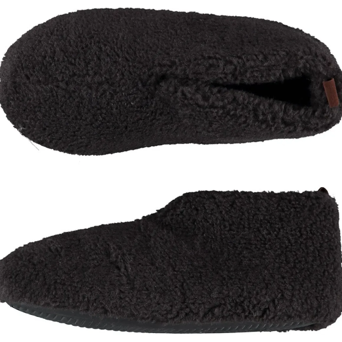 Apollo Slof dames teddy antraciet 39/40