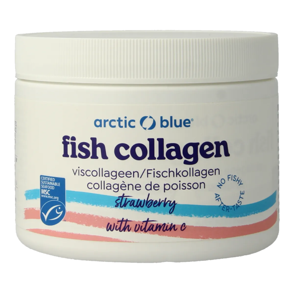 Discount Arctic Blue Viscollageen poeder MSC aardbei