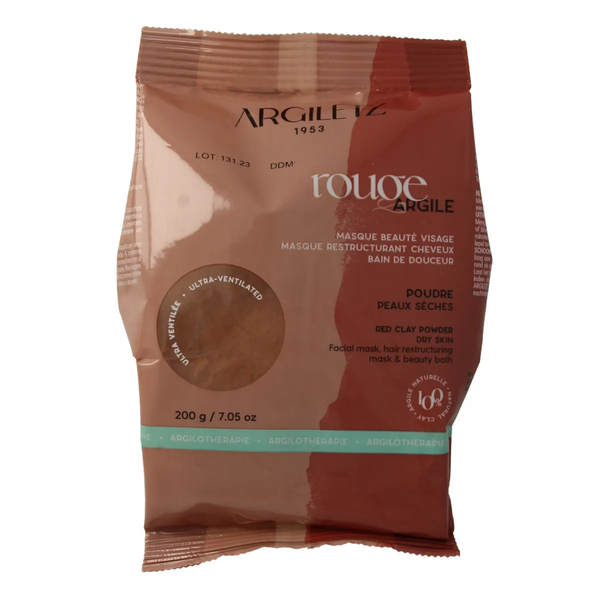 Clearance Argiletz Klei superfijn rood