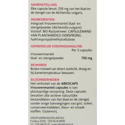 Arkocaps Vrouwenmantel