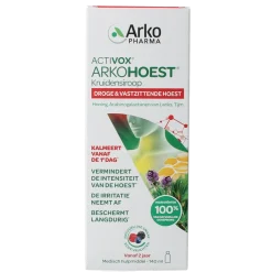 Arkohoest Kruidensiroop gezoet met honing