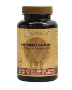 Outlet Artelle Oesterkalk 1200mg, calcium + vitamine D3