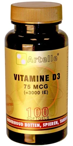 Artelle Vitamine D3 75mcg