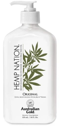Australian Gold Hemp nation original moisturizing tan extender