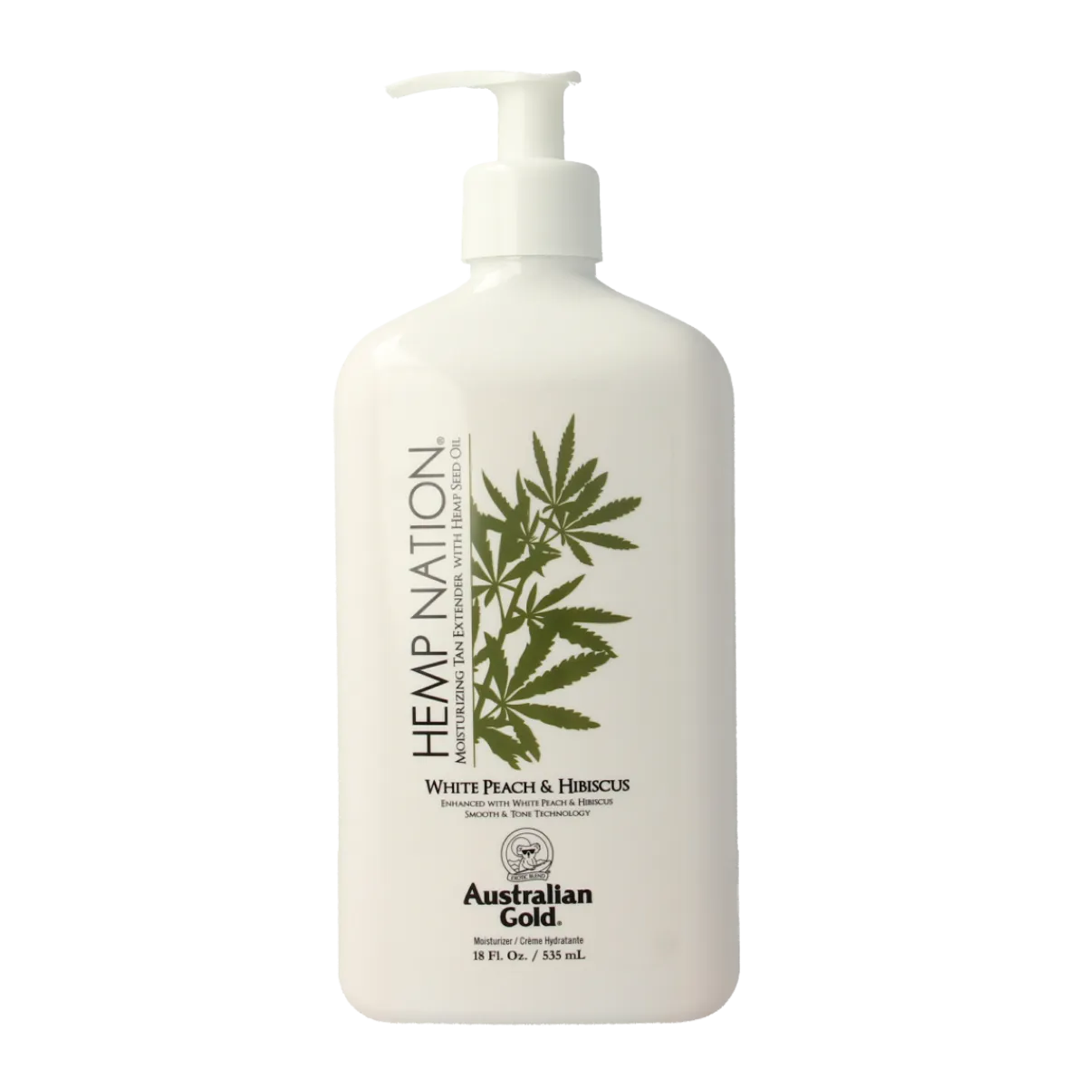 Discount Australian Gold Hemp nation tan extender white peach hibiscus