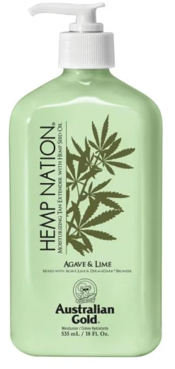 Clearance Australian Gold Hemp nation tan extender agave & lime