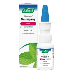 New A Vogel Cinuforce neusspray extra sterk + menthol