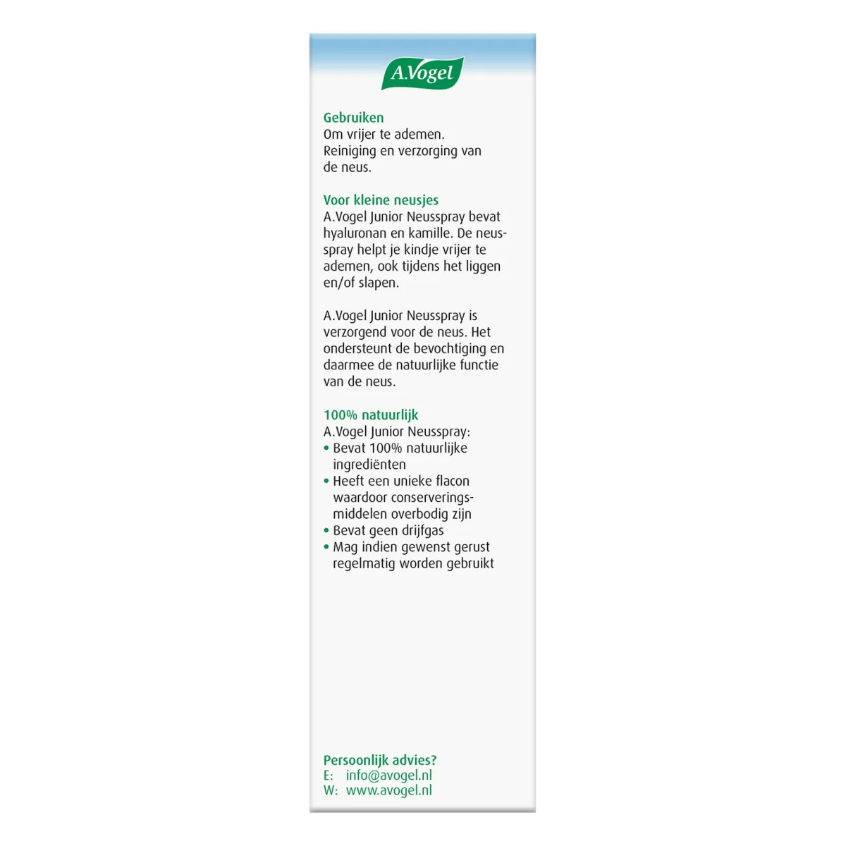 Outlet A Vogel Junior neusspray