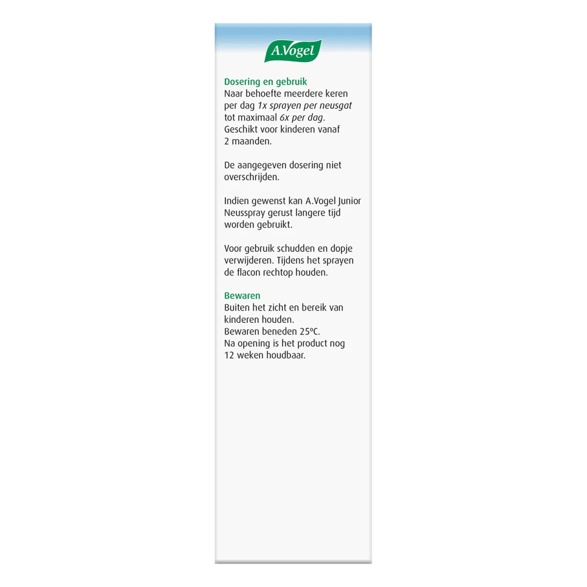 Outlet A Vogel Junior neusspray
