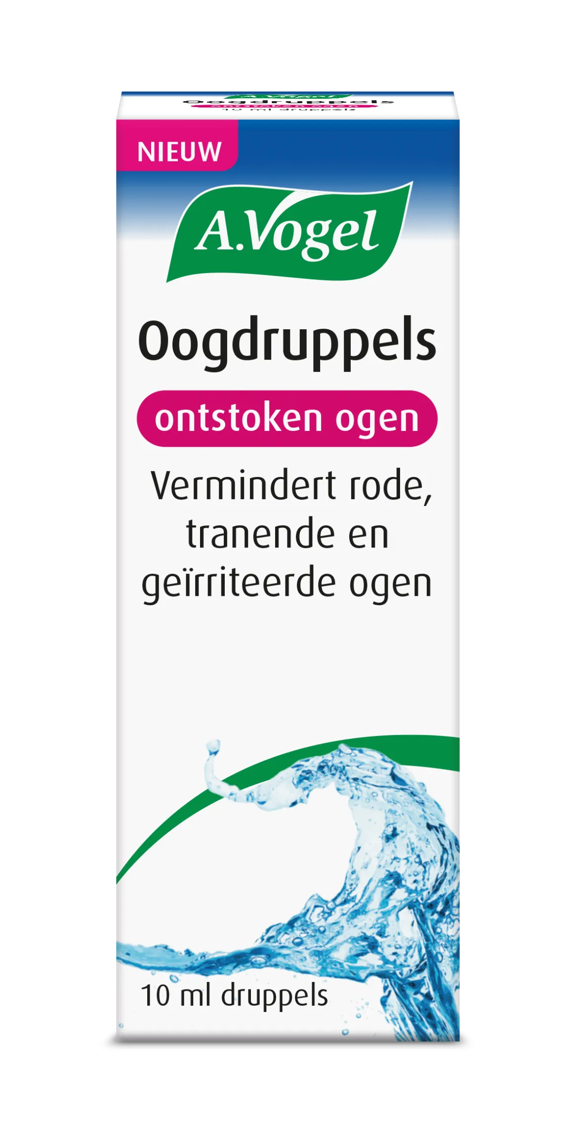 A Vogel Oogdruppels ontstoken ogen
