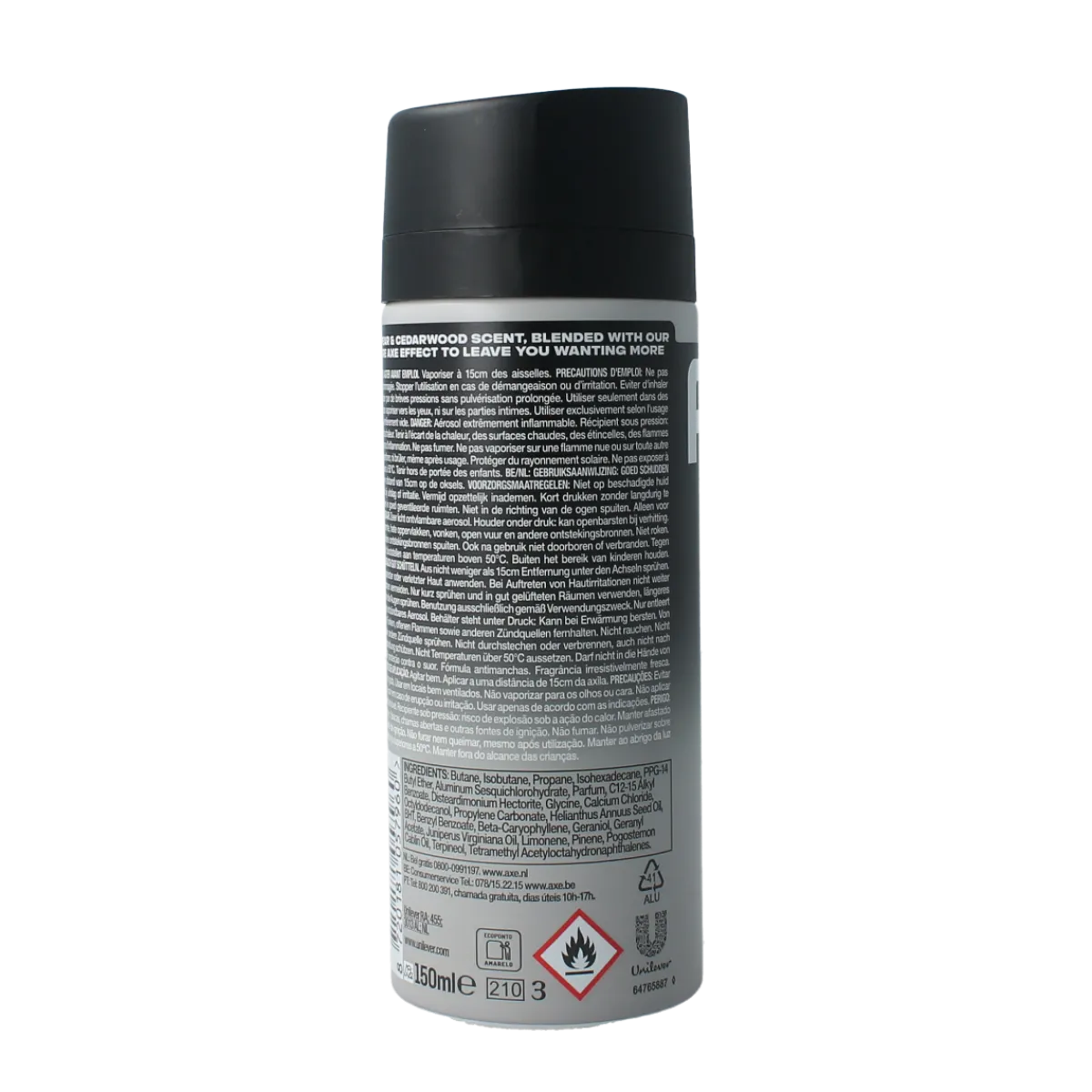 Online AXE Anti perspirant black