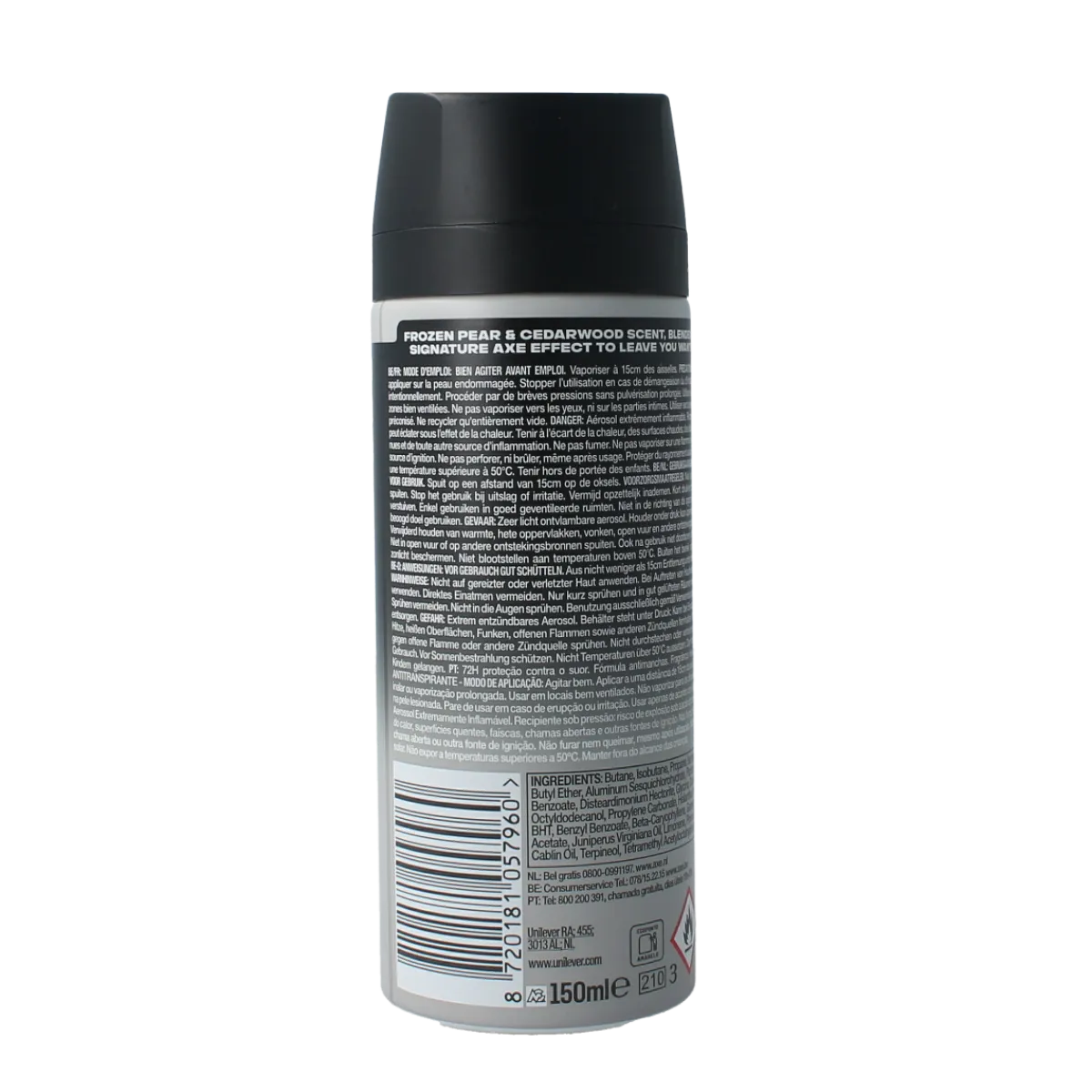 Online AXE Anti perspirant black