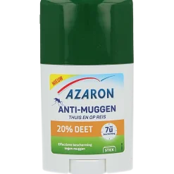 New Azaron Anti muggen 20% deet stick