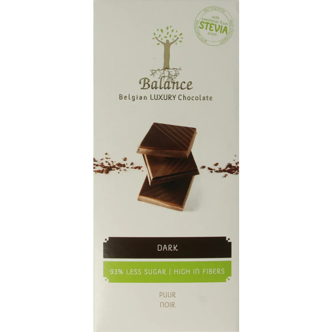Balance Choco stevia tablet luxury puur