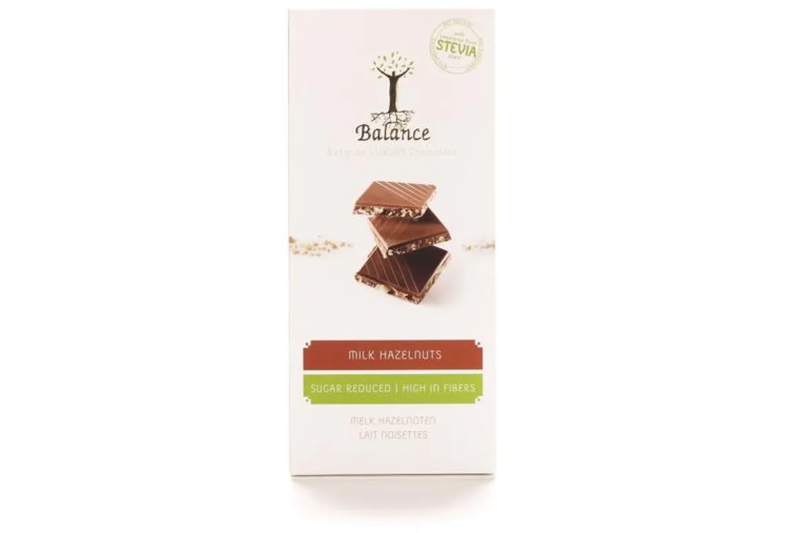 Balance Choco stevia tablet melk hazelnoot