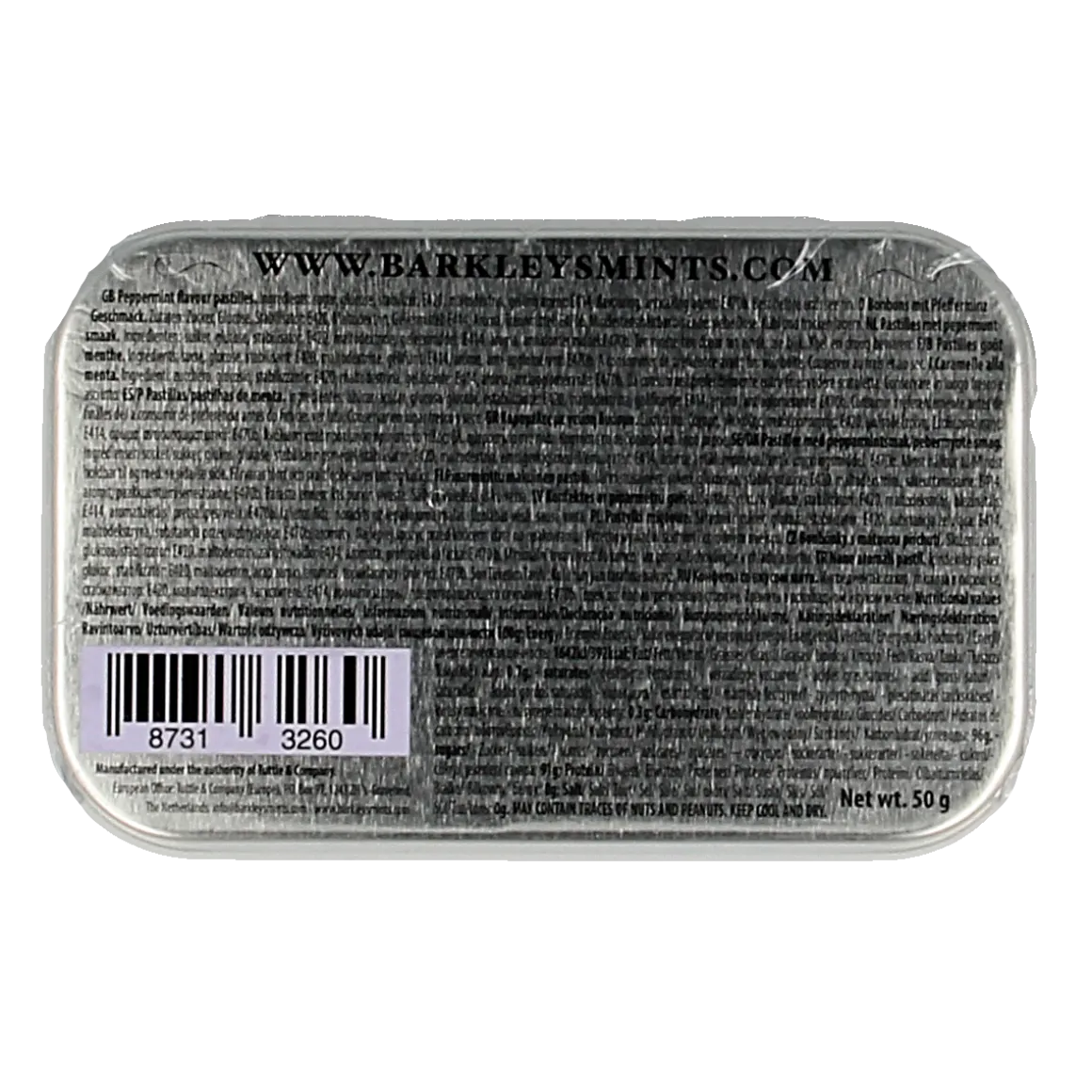 Barkleys Classic mints peppermint