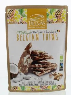 Belvas Thins melk kokos amandel bio