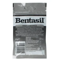 Bentasil Drop zwart zilver