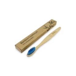 New Betere Producten Bamboe tandenborstel voor volwassenen blauw