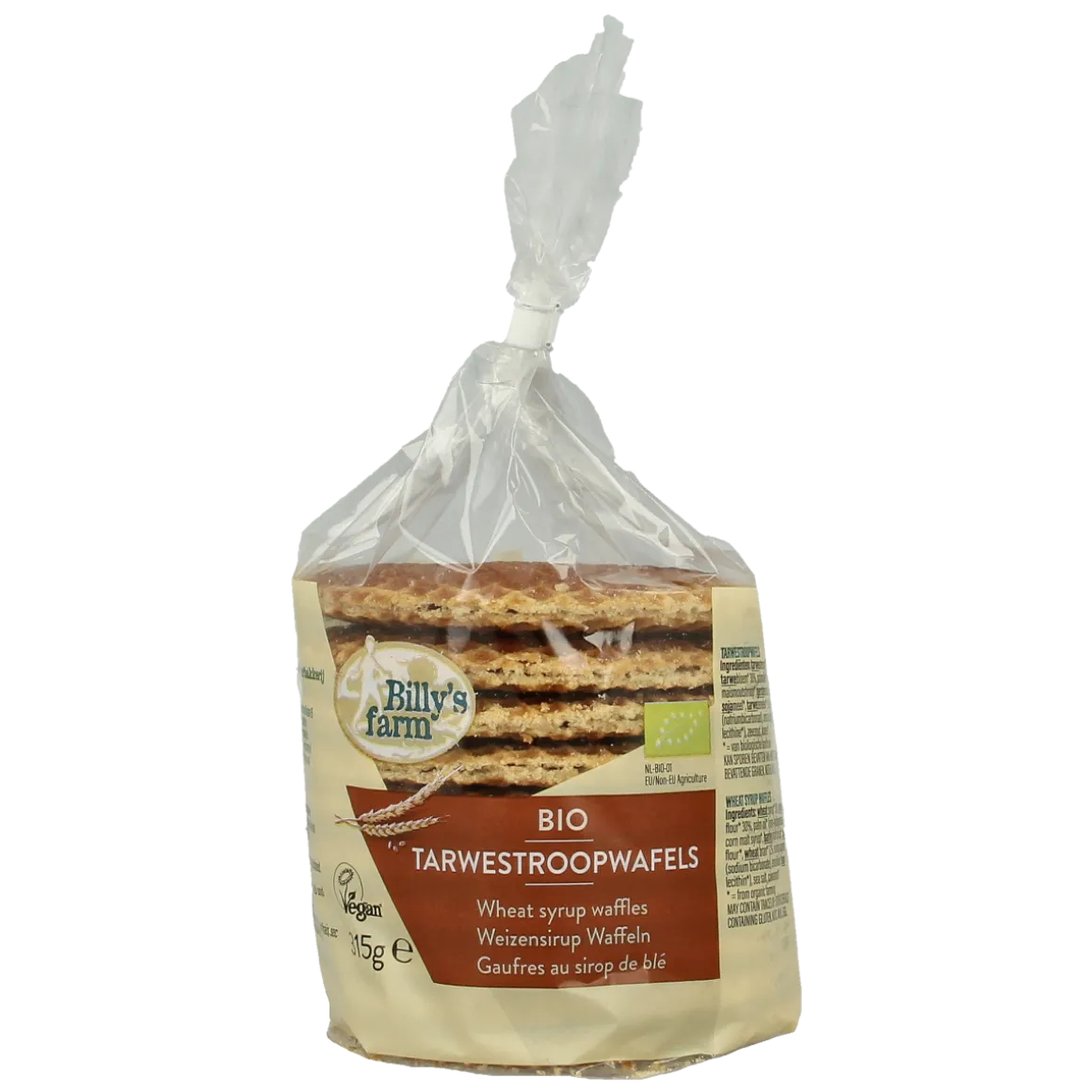 Billy's Farm Tarwestroopwafels bio