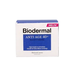 Biodermal Nachtcreme anti-age 40+